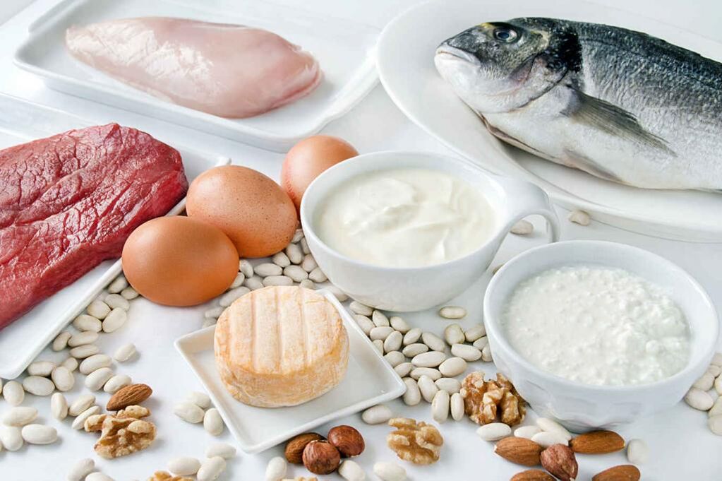 Potraviny s vysokým obsahom bielkovín používané na sušenie